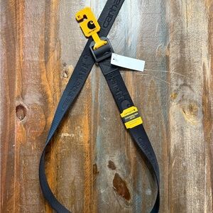 Carhartt Black Nylon Webbing Ladder Lock Belt